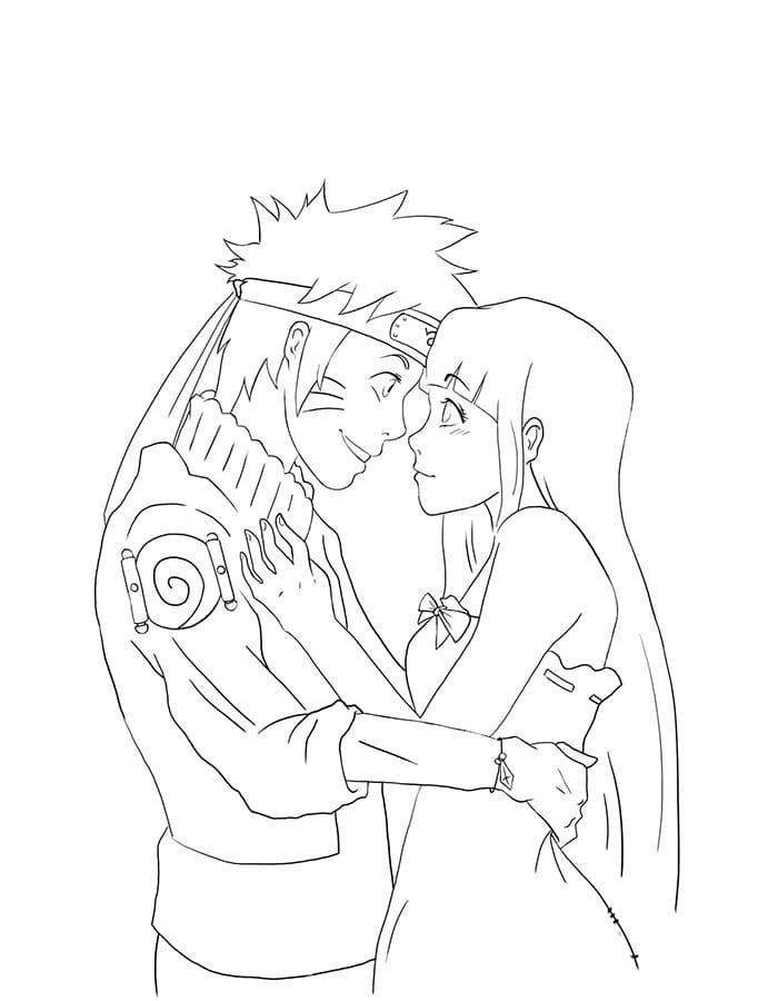 Naruto with Hinata