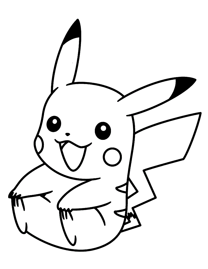 Happy Pokemon Pikachu