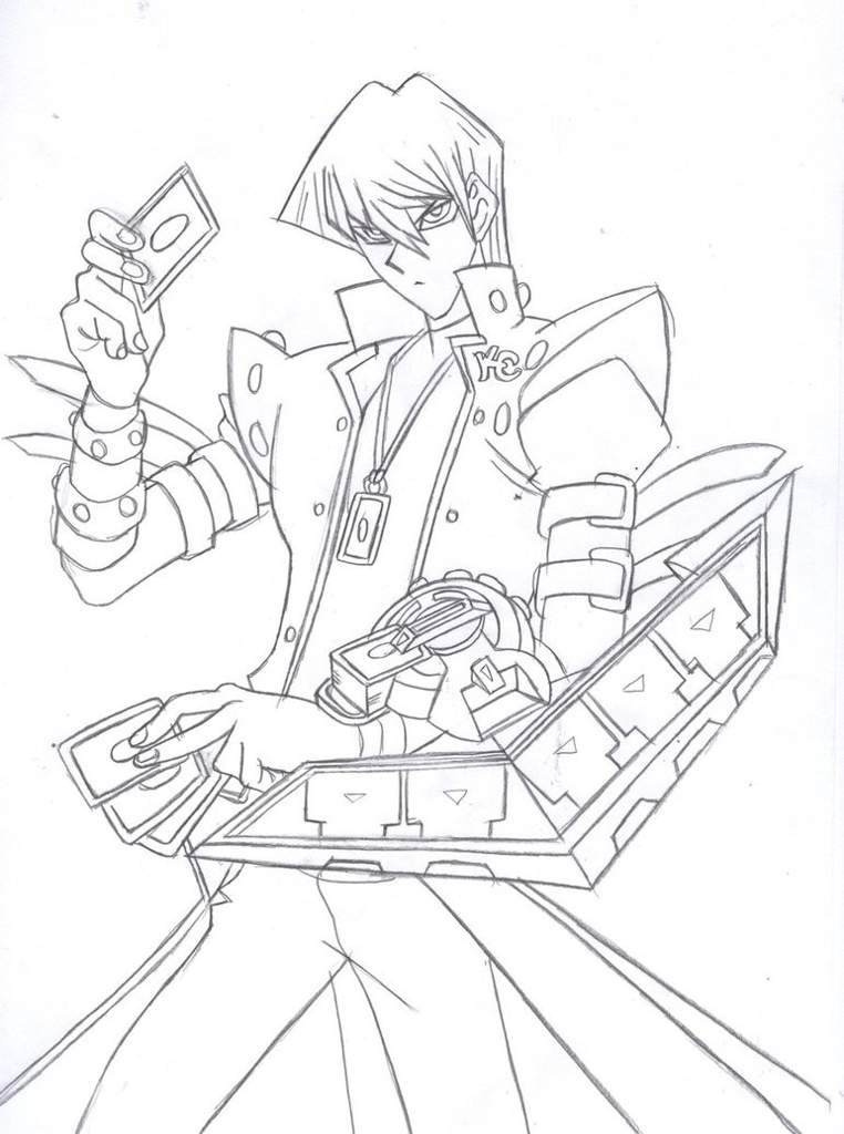 Printable Seto Kaiba Coloring Pages Anime Coloring Pages 