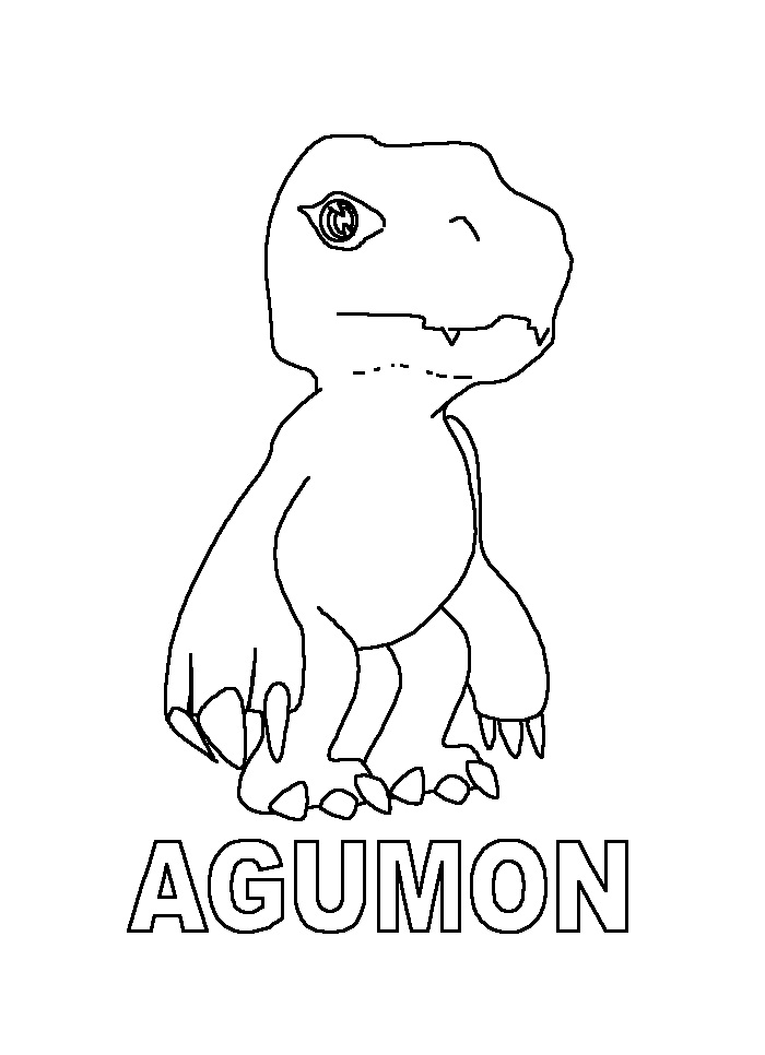 Digimon Agumon 6