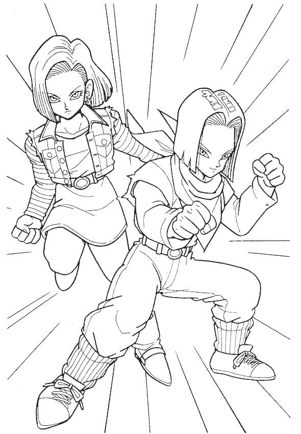 android 17 and android 18