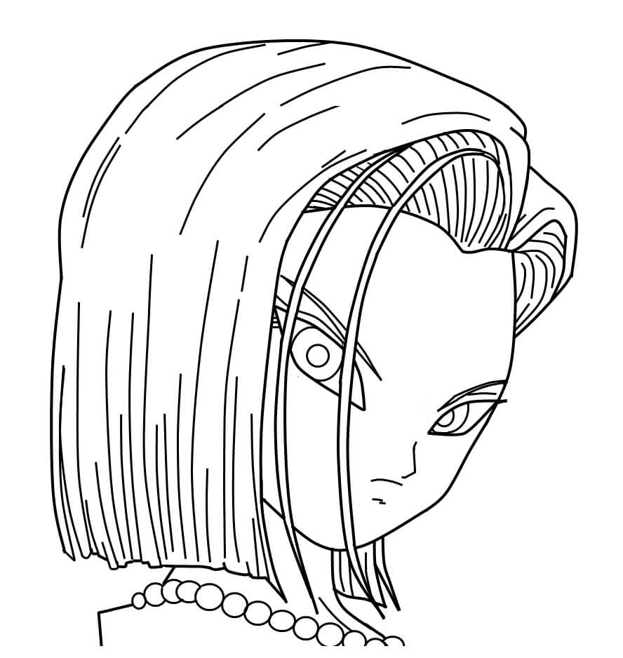 android 18’s normal face