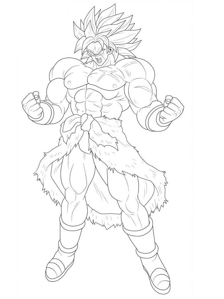 broly is very angry