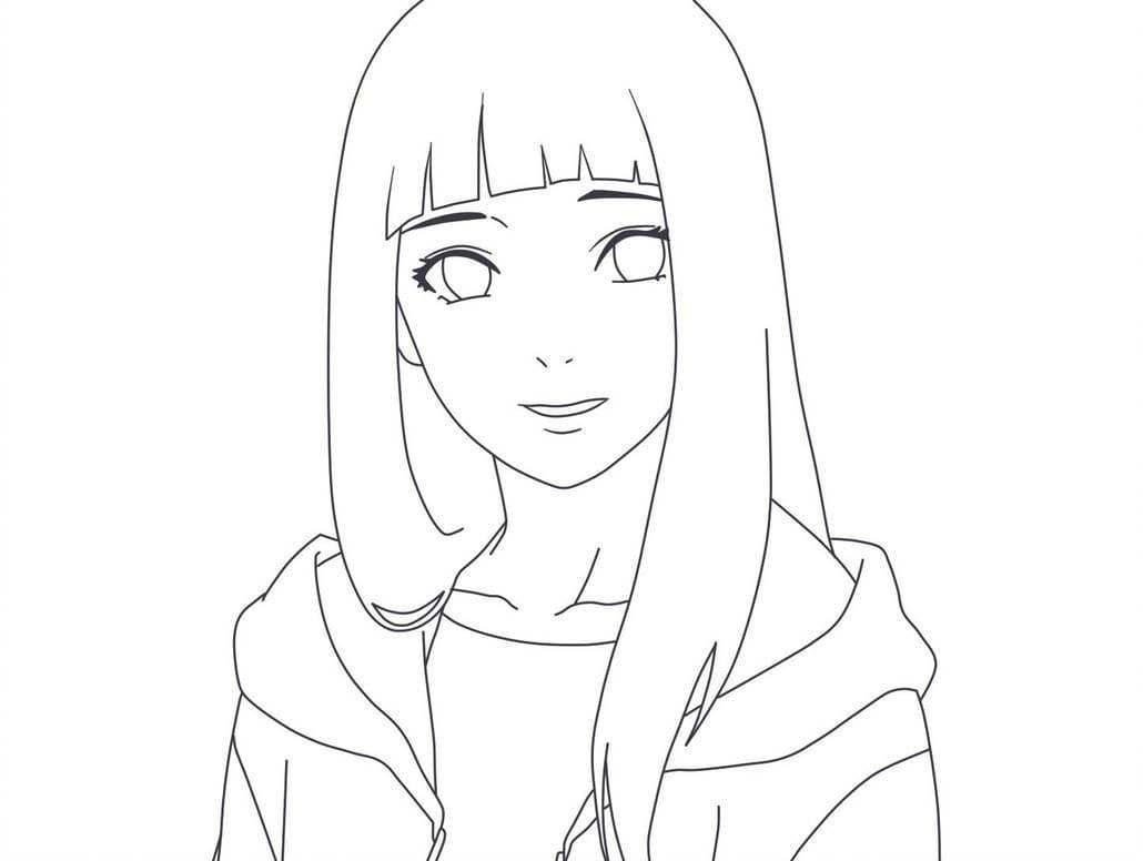 Hyuga Hinata Coloring Pages - Coloring Pages For Kids And Adults in 2023