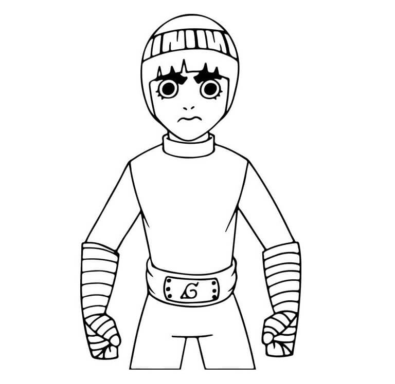 rock lee from naruto
