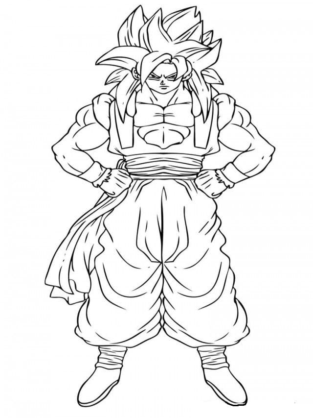 gogeta from dragon ball z