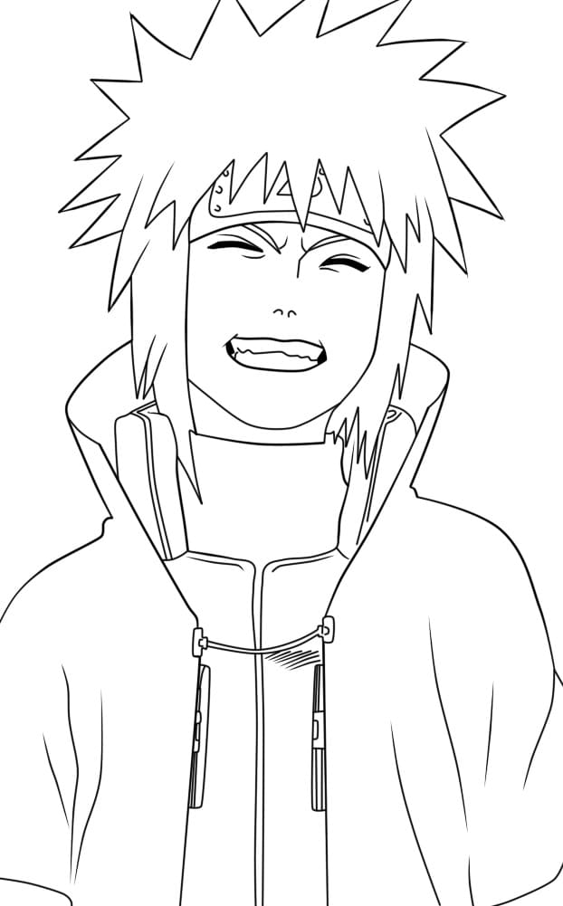 Minato Namikaze Coloring Page Printable | Images and Photos finder