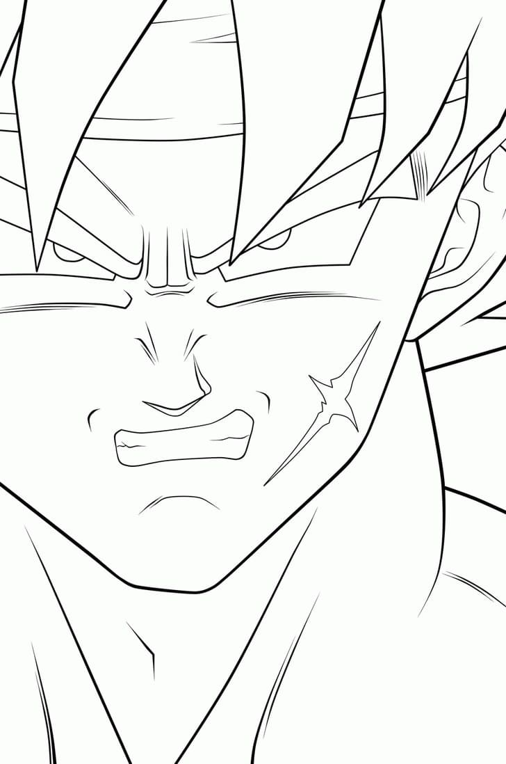 bardock's angry face