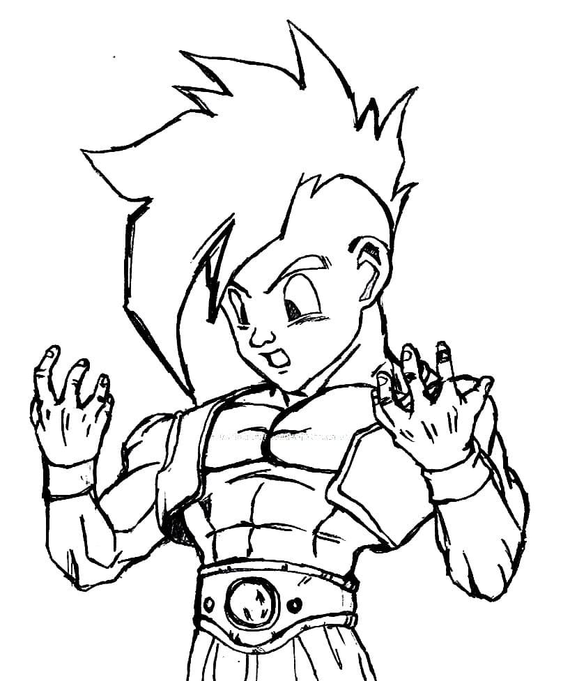 DRAW UUB - DRAGON BALL Z 