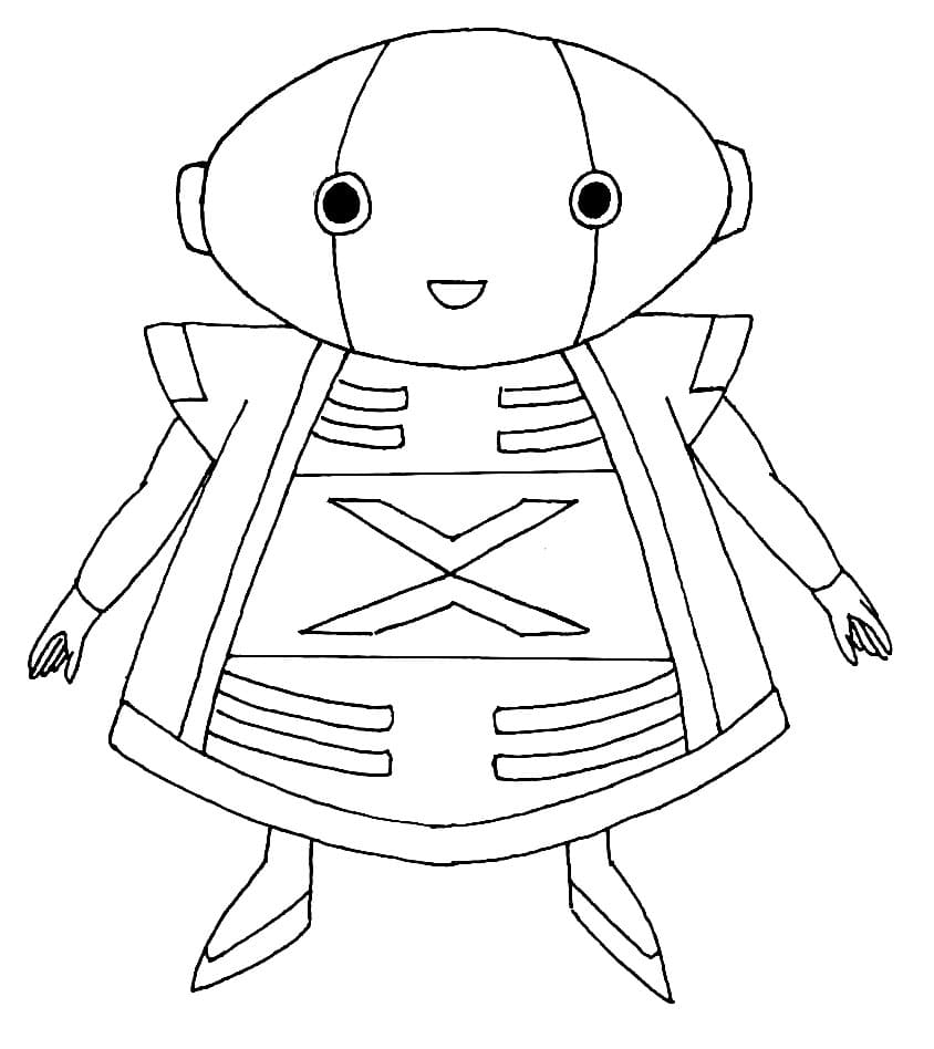 Printable Grand Zeno Coloring Pages