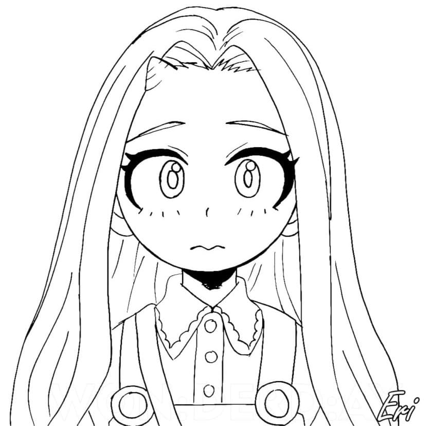 my hero academia eri Coloring Page - Anime Coloring Pages