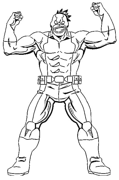 Printable Rikido Sato Coloring Pages