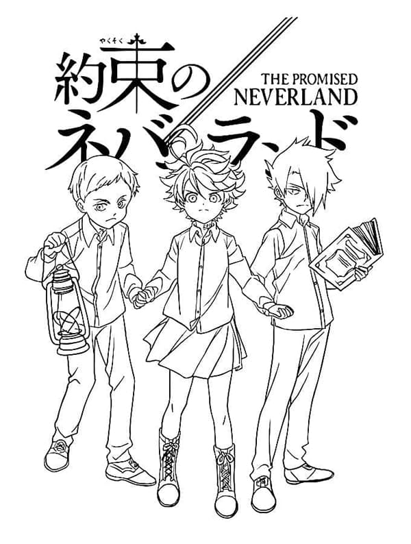 Cool Anime The Promised Neverland