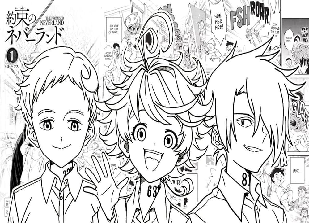 The Promised Neverland Anime Characters