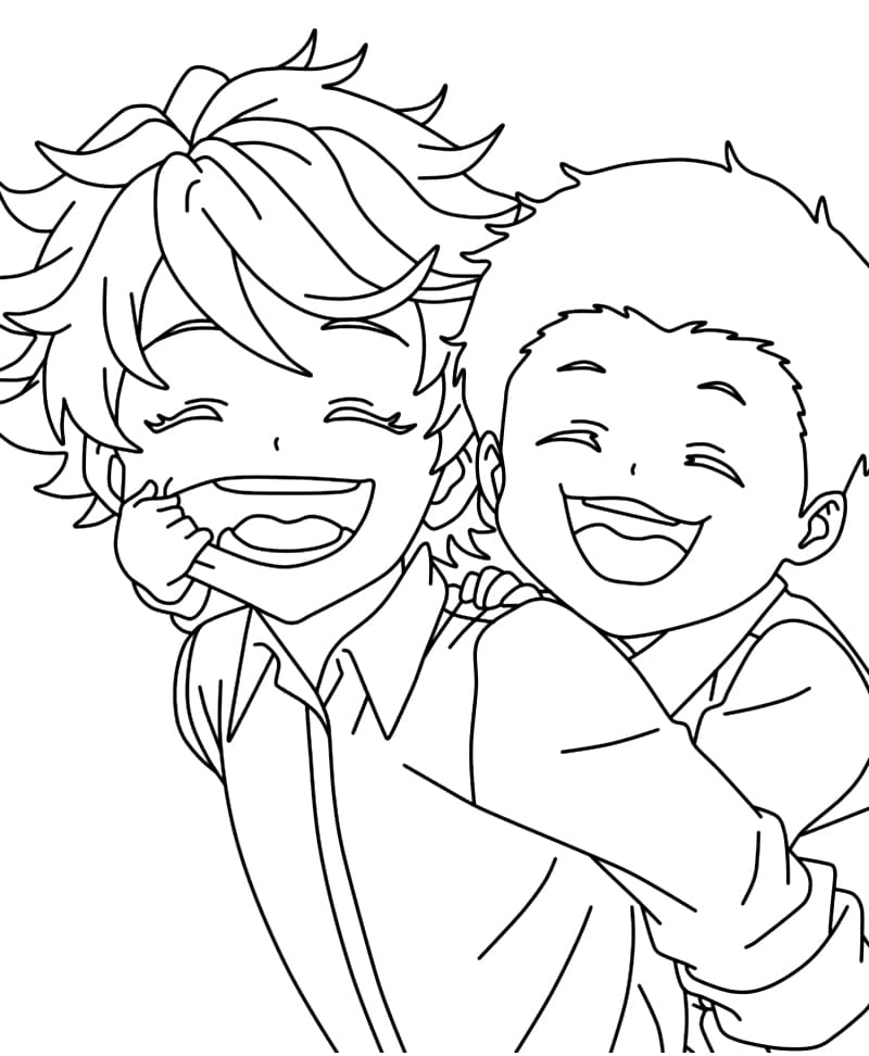 The Promised Neverland Phil and Emma