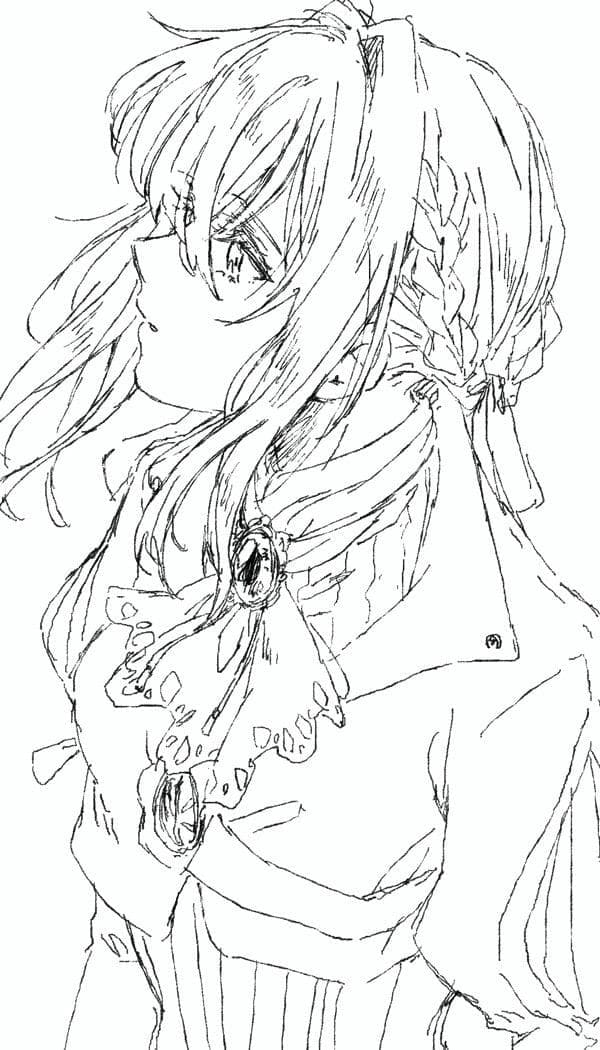 Violet Evergarden Sketch