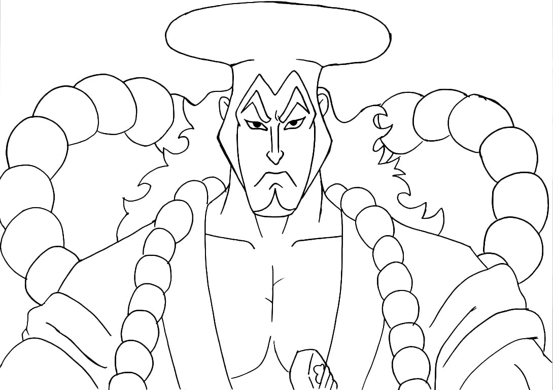 Printable Kozuki Oden Coloring Pages - Anime Coloring Pages