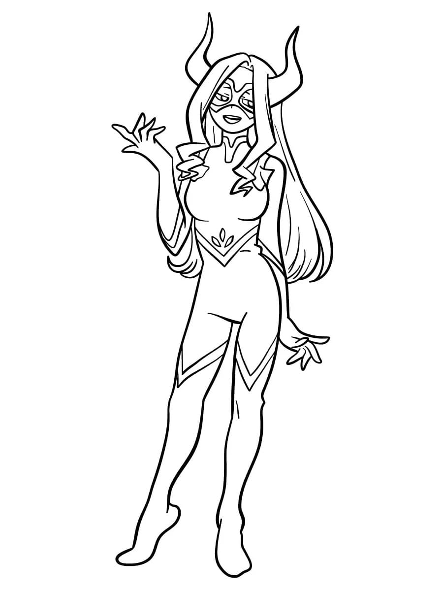 Printable Mt. Lady Coloring Pages