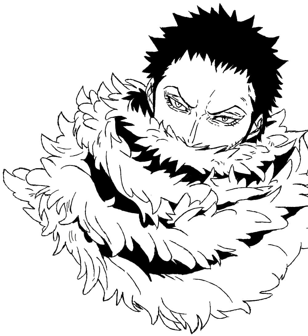 One Piece Katakuri Coloring Page Anime Coloring Pages | Porn Sex Picture