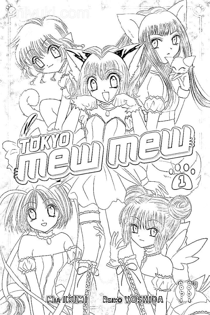 Cute Anime Tokyo Mew Mew