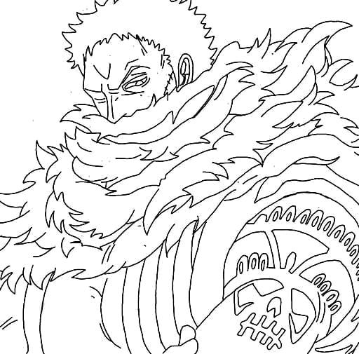 Printable Charlotte Katakuri Coloring Pages - Anime Coloring Pages