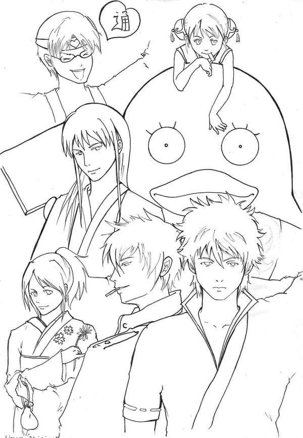 Characters from Gintama