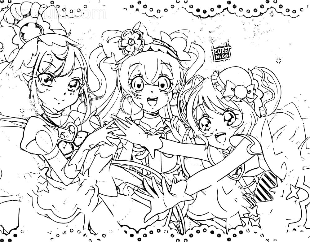 Cute Girls Delicious Party Pretty Cure