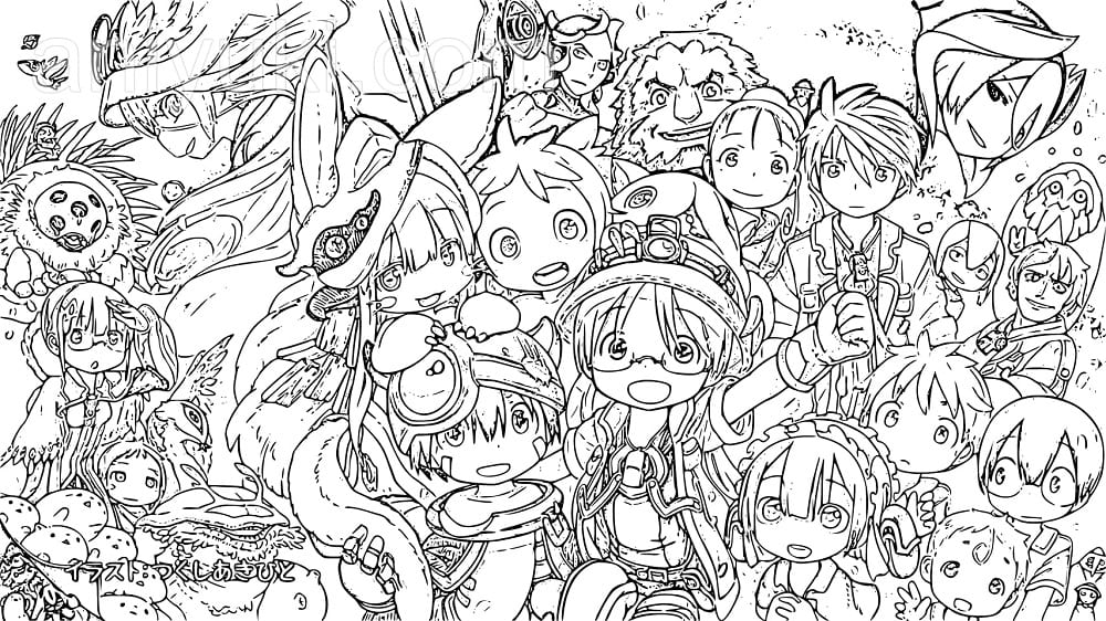 Made in Abyss Characters