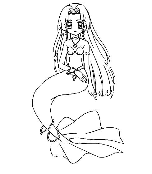 Seira Amagi from Mermaid Melody