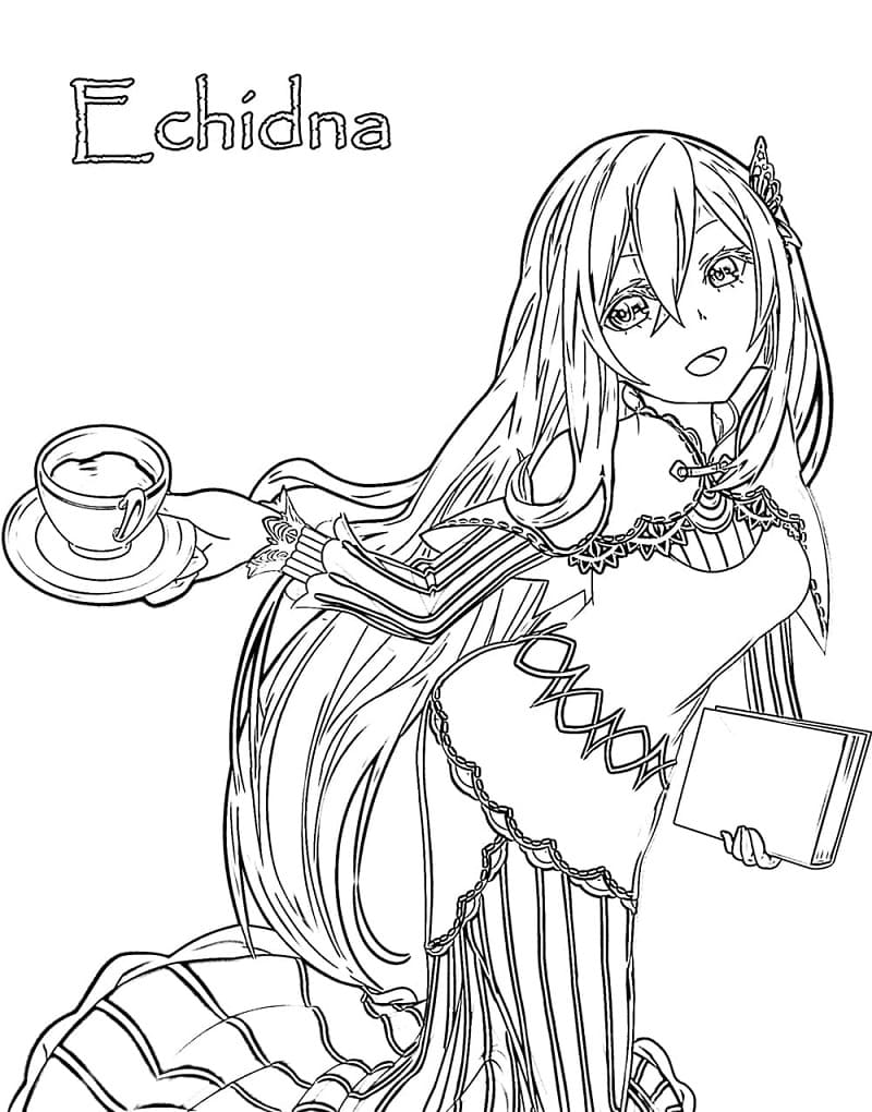 Echidna from Re Zero