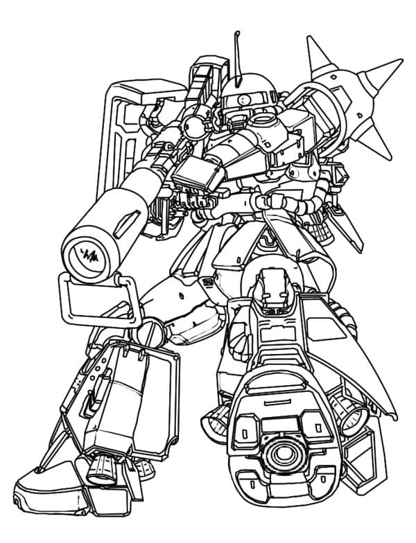 Gundam MS-06 Zaku II