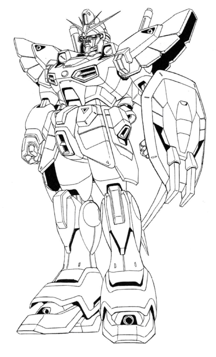 Gundam with Shield