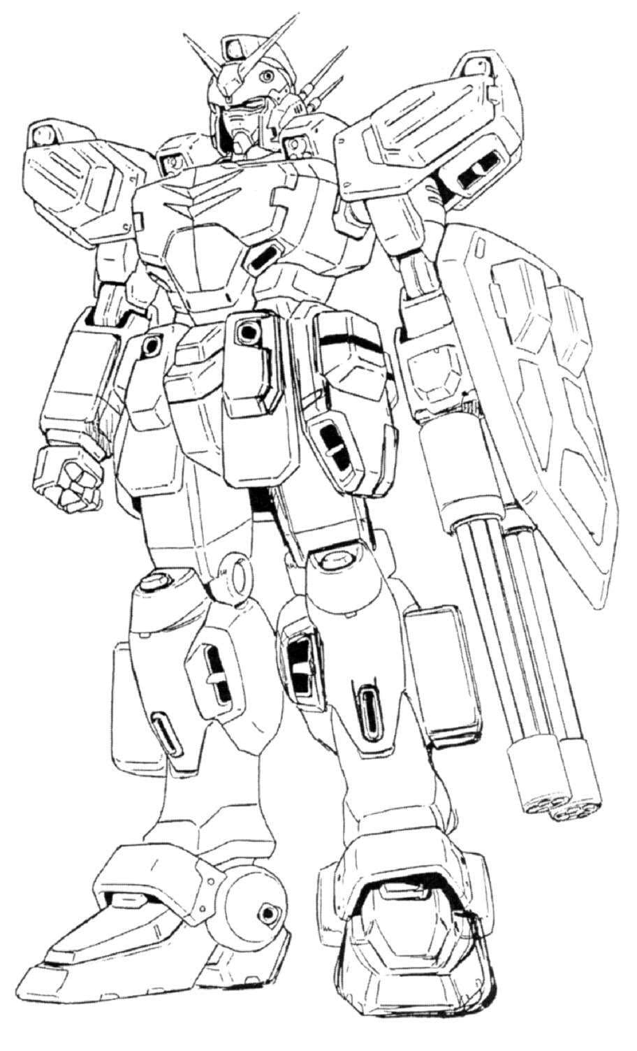 Gundam with Weapon