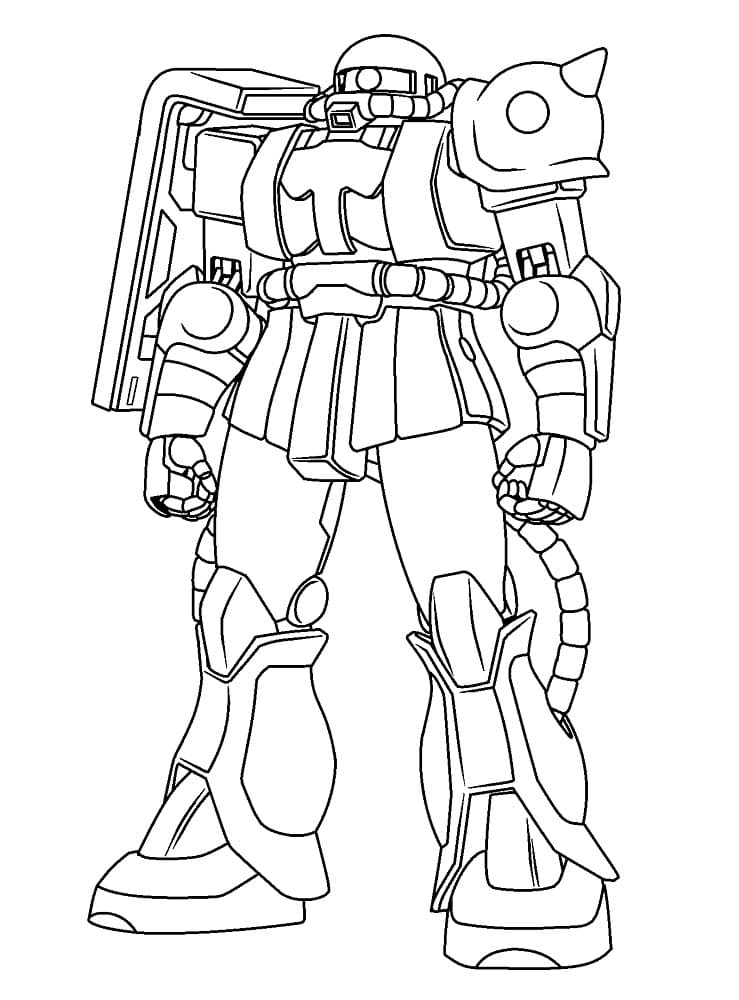 MS-06 Zaku II Gundam