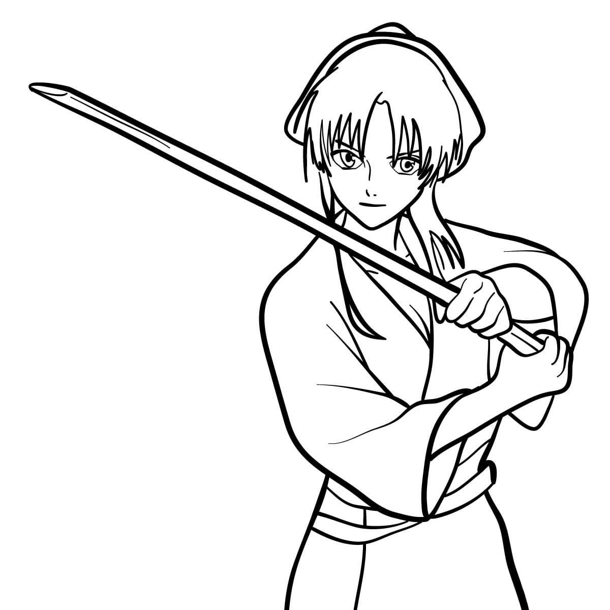 Kamiya Kaoru from Rurouni Kenshin
