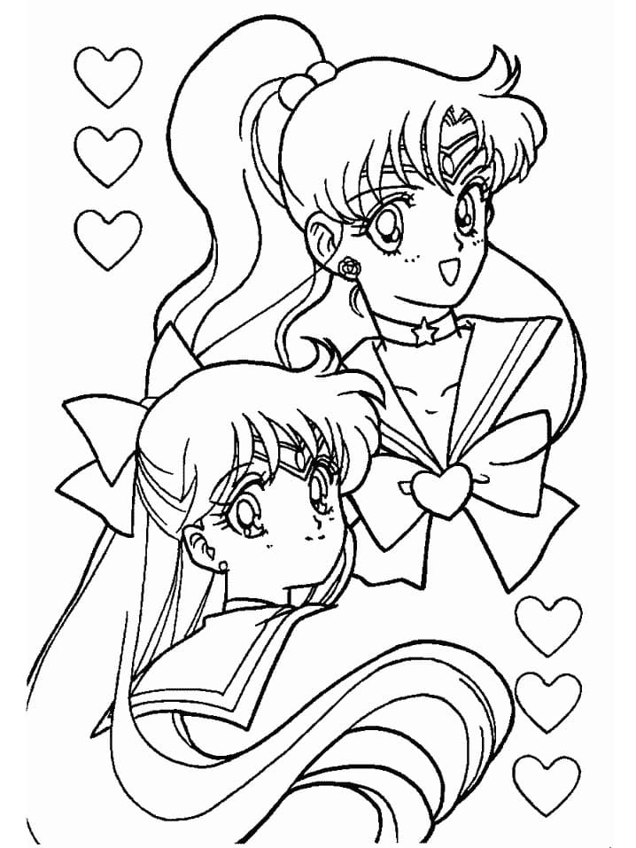 Sailor Jupiter and Sailor Venus