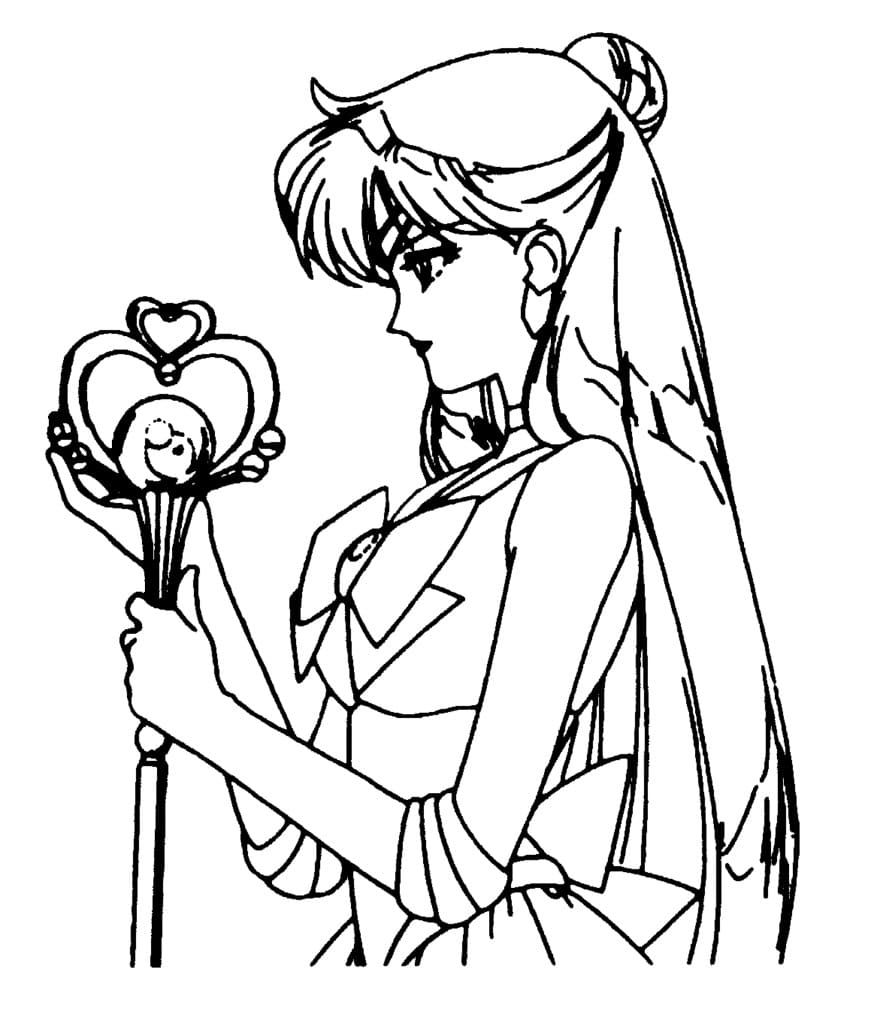 Sailor Pluto from Anime Sailor Moon