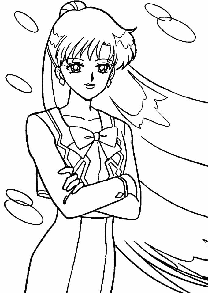 Setsuna Meiou from Sailor Moon