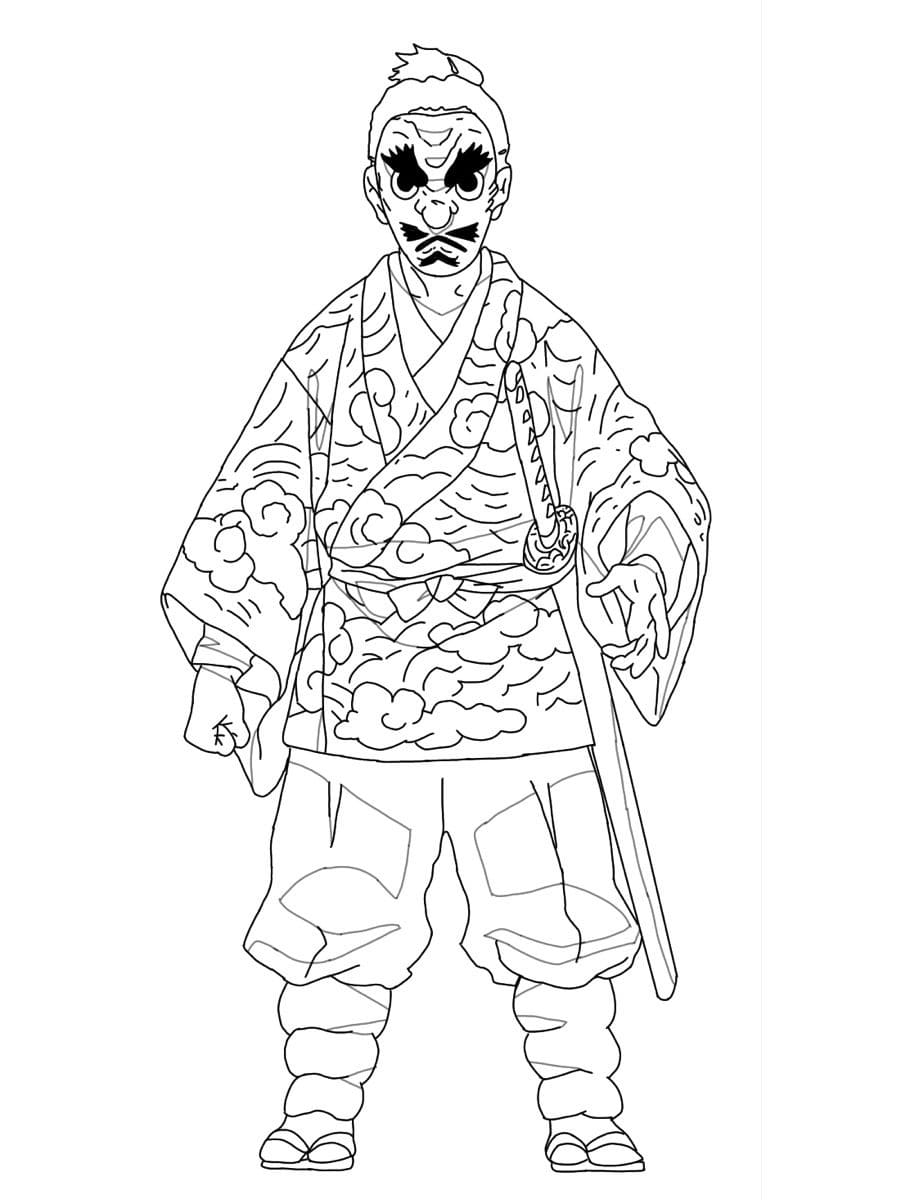 Sakonji Urokodaki from in Demon Slayer