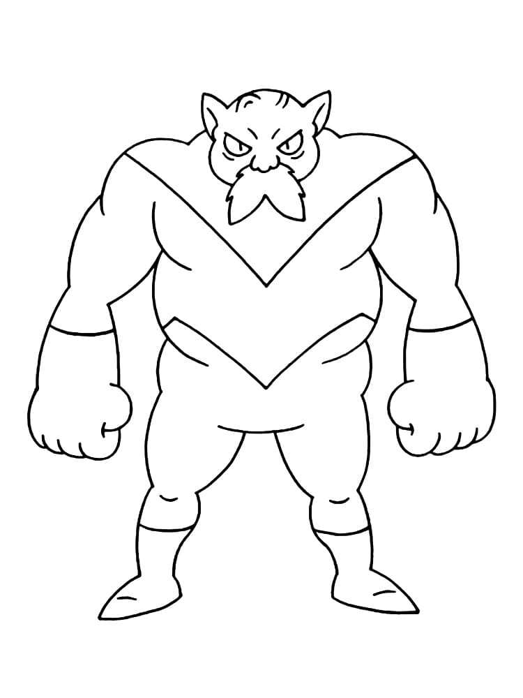 Toppo from Dragon Ball