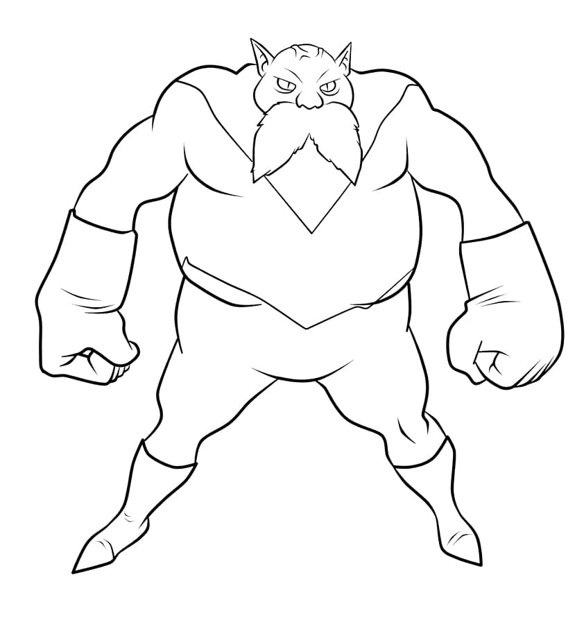 Printable Toppo Coloring Pages