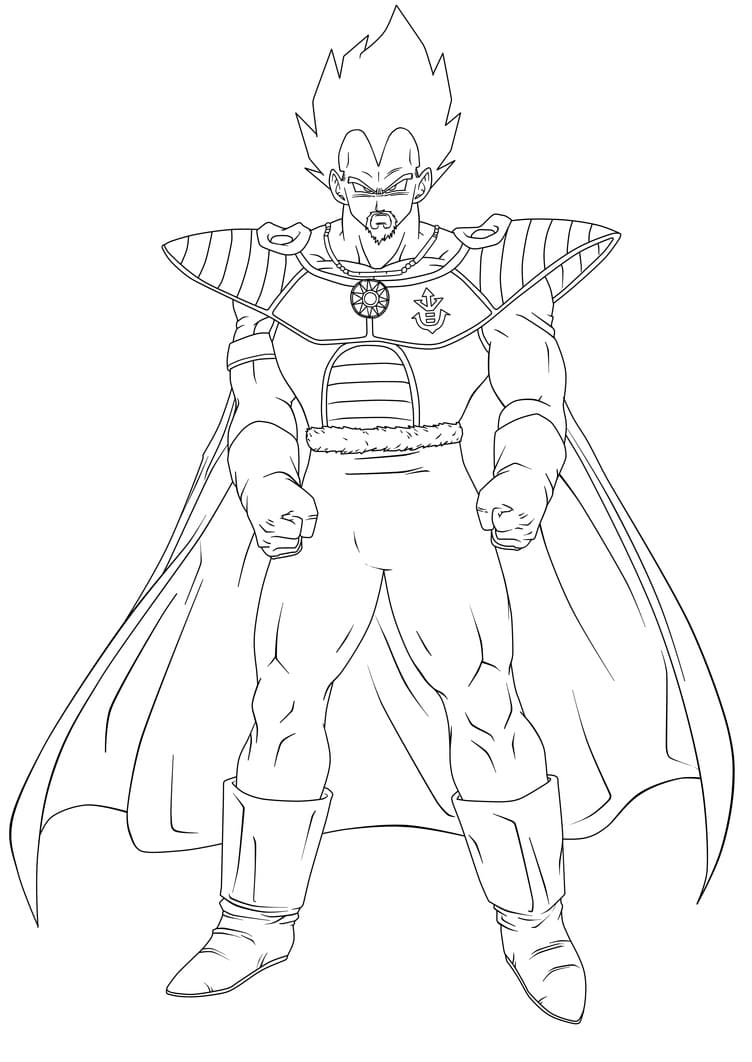 King Vegeta from Dragon Ball Z