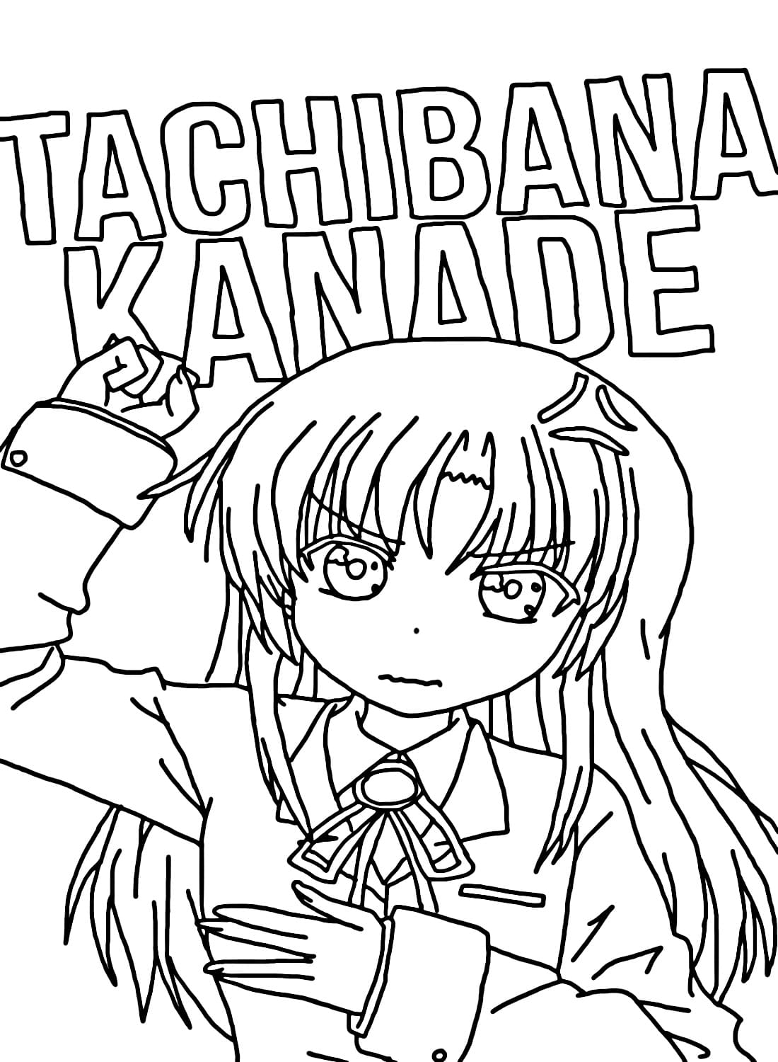 Angry Kanade Tachibana