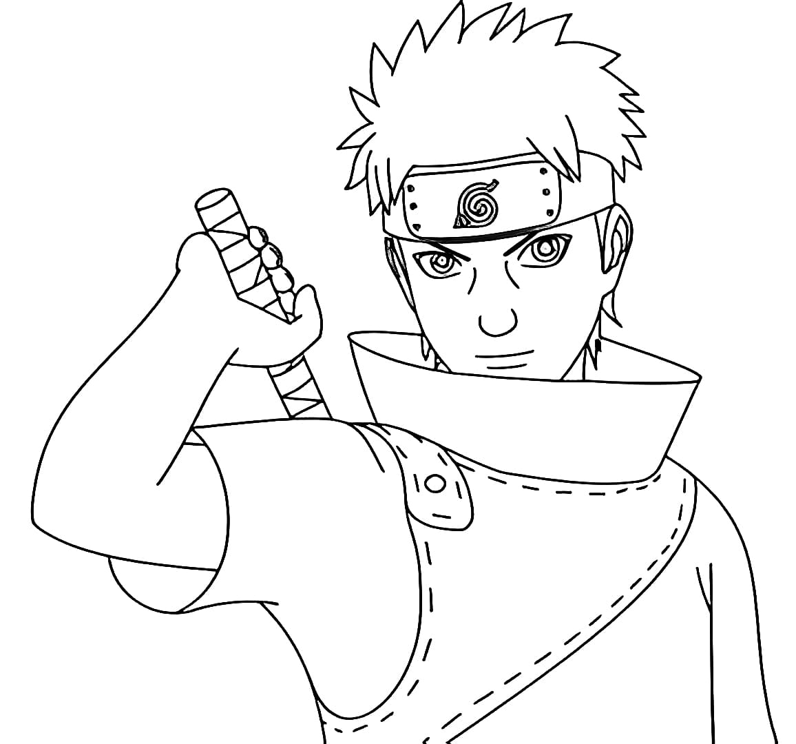 Shisui Uchiha Naruto Coloring Page for Kids - Free Naruto Printable  Coloring Pages Online for Kids 