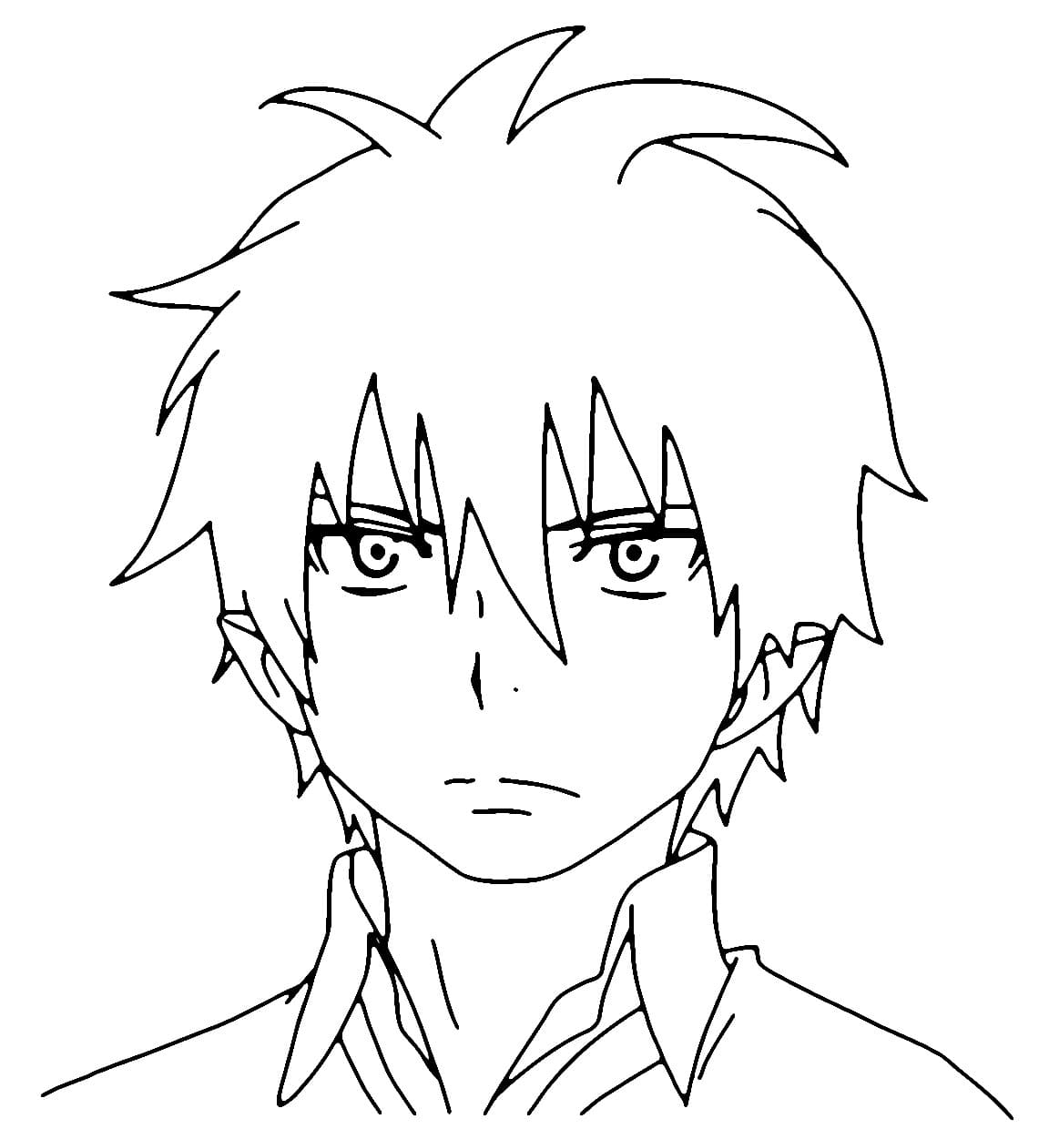 Printable Rin Okumura Coloring Pages