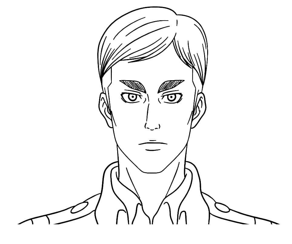 Printable Erwin Smith Coloring Pages