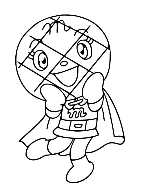 Printable Melonpanna Coloring Pages