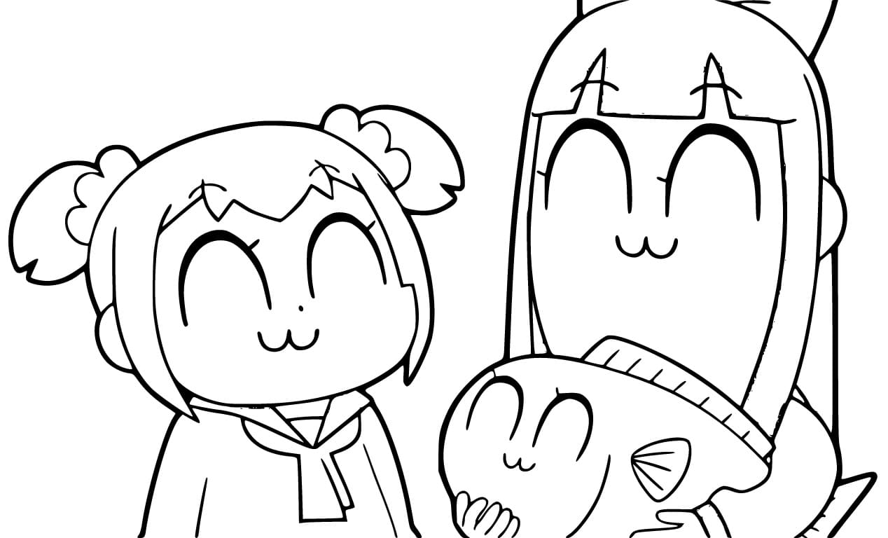 Pop Team Epic Characters