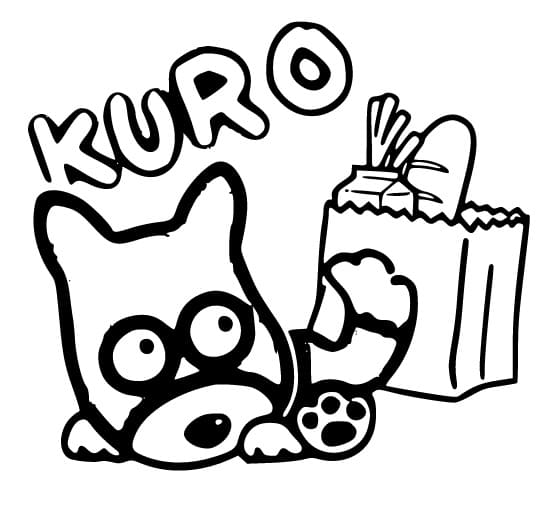 Kuro from Tama and Friends