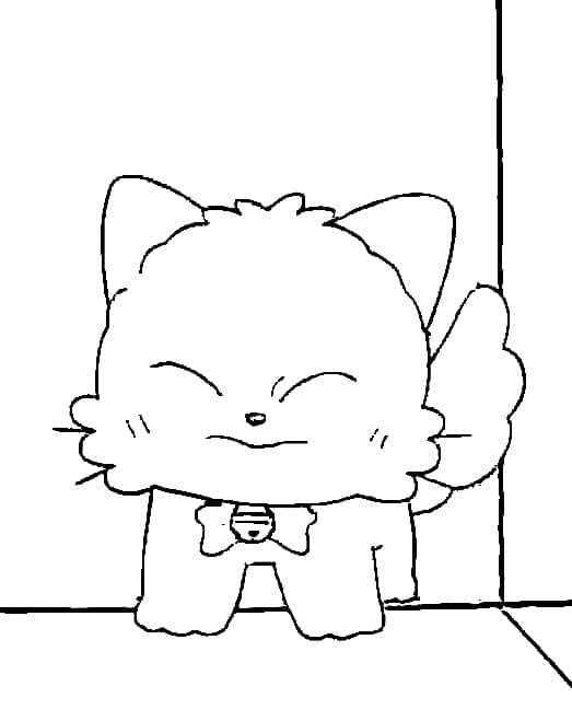 Momo Cat from Tama and Friends